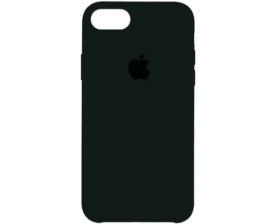Чехол Silicone Case (AA) для Apple iPhone 6/6s (4.7") Зеленый / Black Green