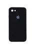 Чохол Silicone Case Square Full Camera Protective (AA) для Apple iPhone 6 / 6s (4.7 ") Чорний / Black