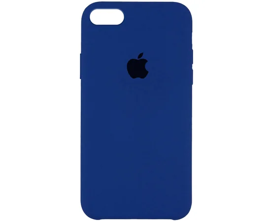 Чехол Silicone Case (AA) для Apple iPhone 6/6s (4.7") Синий /  Blue Cobalt
