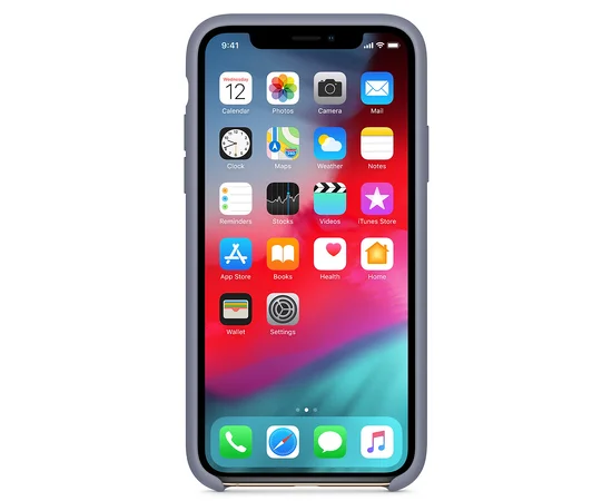 Чохол Silicone Case (AA) для Apple iPhone 6 / 6s (4.7 ") Сірий / Lavender Gray