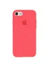 Чохол Silicone Case Full Protective (AA) для Apple iPhone 6 / 6s (4.7 ") Кавуновий / Watermelon red