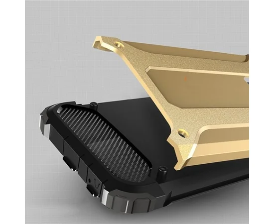 Бронированный противоударный TPU+PC чехол Immortal для Apple iPhone 6/6s (4.7") Золотой