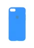 Чехол Silicone Case Full Protective (AA) для Apple iPhone 6/6s (4.7") Голубой / Blue
