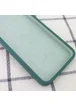 Чехол Silicone Case Square Full Camera Protective (AA) для Apple iPhone 6/6s (4.7") Зеленый / Pine green