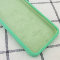 Чехол Silicone Case Square Full Camera Protective (AA) для Apple iPhone 6/6s (4.7") Зеленый / Spearmint