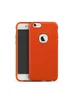Силиконовая накладка iPaky с имитацией кожи для Apple iPhone 6/6s (4.7") Оранжевый