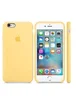 Чехол Silicone case (AAA) для Apple iPhone 6/6s (4.7") Желтый / Yellow