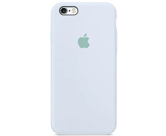 Чехол Silicone Case Full Protective (AA) для Apple iPhone 6/6s (4.7") Голубой / Cloud Blue