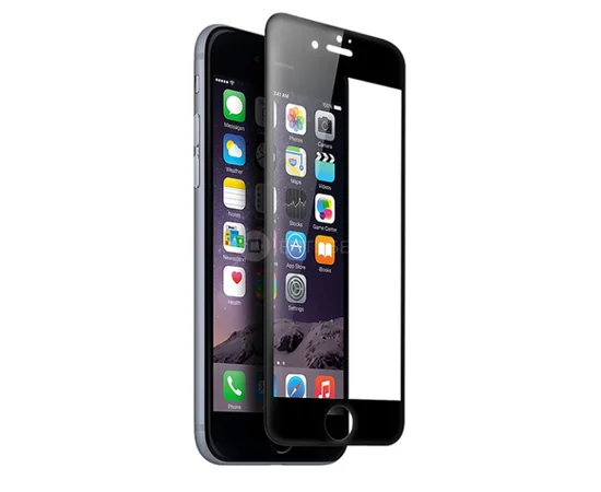Гибкое ультратонкое стекло Caisles для Apple iPhone 6/6s (4.7") Черное