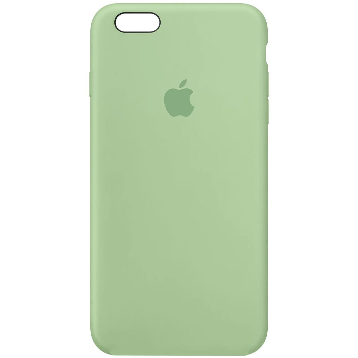 Чехол Silicone Case Full Protective (AA) для Apple iPhone 6/6s (4.7") Зеленый / Pistachio