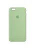 Чехол Silicone Case Full Protective (AA) для Apple iPhone 6/6s (4.7") Зеленый / Pistachio