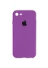 Чохол Silicone Case Square Full Camera Protective (AA) Apple iPhone 6/6s (4.7") Фіолетовий / Grape