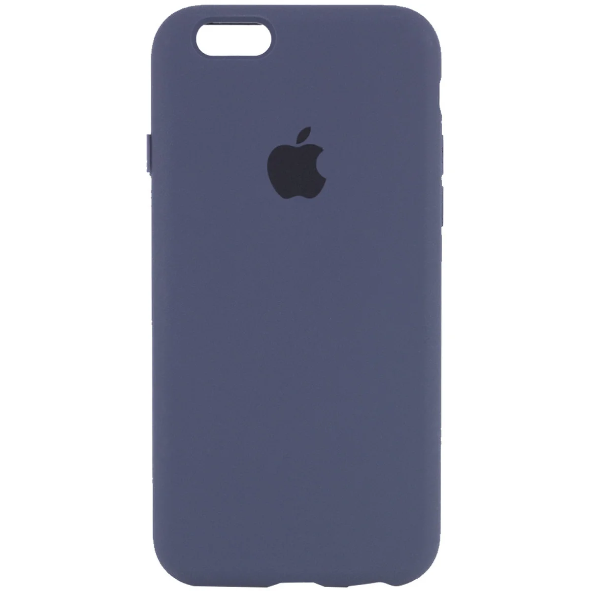 Чехол Silicone Case Full Protective (AA) для Apple iPhone 6/6s (4.7") Темный Синий / Midnight Blue