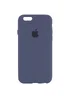 Чехол Silicone Case Full Protective (AA) для Apple iPhone 6/6s (4.7") Темный Синий / Midnight Blue