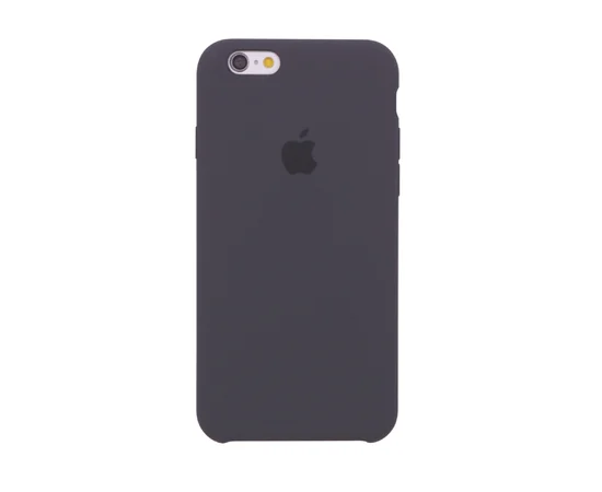Чехол Silicone case (AAA) для Apple iPhone 6/6s (4.7") Серый / Charcoal Gray