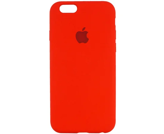 Чохол Silicone Case Full Protective (AA) для Apple iPhone 6 / 6s (4.7 ") Червоний / Red