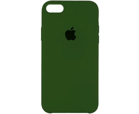 Чехол Silicone Case (AA) для Apple iPhone 6/6s (4.7") Зеленый / Dark Olive
