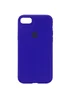 Чехол Silicone Case Full Protective (AA) для Apple iPhone 6/6s (4.7") Синий / Shiny blue