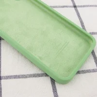 Чехол Silicone Case Square Full Camera Protective (AA) для Apple iPhone 6/6s (4.7") Мятный / Mint