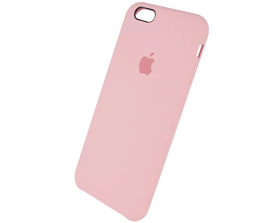 Чехол Silicone case (AAA) для Apple iPhone 6/6s (4.7") Розовый / Pink Sand
