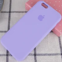 Чохол Silicone Case Full Protective (AA) для Apple iPhone 6 / 6s (4.7 ") Бузковий / Dasheen