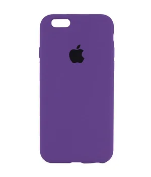 Чехол Silicone Case Full Protective (AA) для Apple iPhone 6/6s (4.7") Фиолетовый / Amethyst