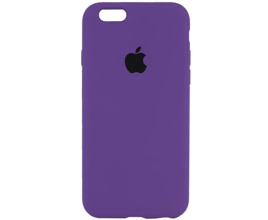 Чехол Silicone Case Full Protective (AA) для Apple iPhone 6/6s (4.7") Фиолетовый / Amethyst