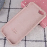 Чехол Silicone Case Full Protective (AA) для Apple iPhone 6/6s (4.7") Розовый / Pink Sand
