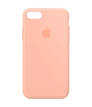 Чехол Silicone Case Full Protective (AA) для Apple iPhone 6/6s (4.7") Оранжевый / Grapefruit