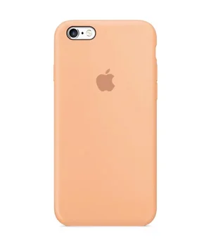 Чехол Silicone Case Full Protective (AA) для Apple iPhone 6/6s (4.7") Оранжевый / Cantaloupe