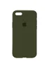 Чохол Silicone Case Full Protective (AA) для Apple iPhone 6 / 6s (4.7 ") Зелений / Dark Olive