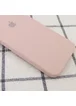 Чехол Silicone Case Square Full Camera Protective (AA) для Apple iPhone 6/6s (4.7") Розовый / Pink Sand
