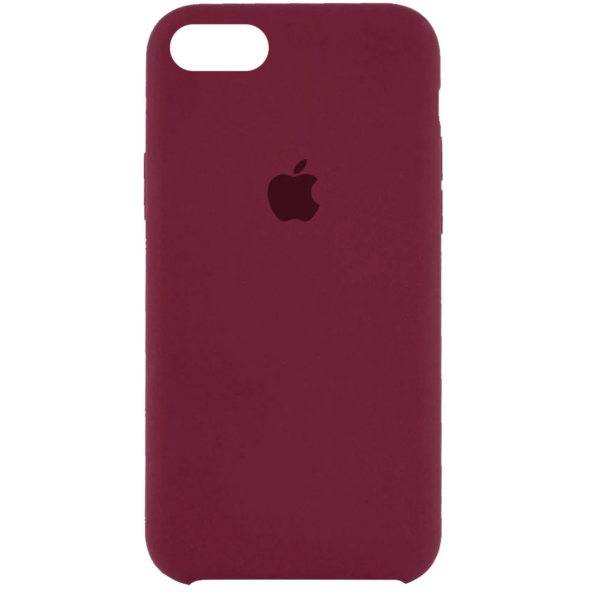 Чехол Silicone Case (AA) для Apple iPhone 6/6s (4.7") Бордовый / Plum