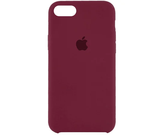 Чехол Silicone Case (AA) для Apple iPhone 6/6s (4.7") Бордовый / Plum