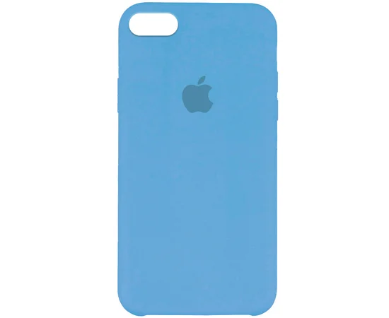 Чехол Silicone Case (AA) для Apple iPhone 6/6s (4.7") Голубой / Light Blue