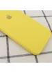 Чехол Silicone Case Square Full Camera Protective (AA) для Apple iPhone 6/6s (4.7") Желтый / Canary Yellow