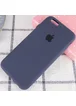Чехол Silicone Case Full Protective (AA) для Apple iPhone 6/6s (4.7") Темный Синий / Midnight Blue
