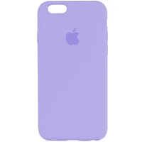 Чохол Silicone Case Full Protective (AA) для Apple iPhone 6 / 6s (4.7 ") Бузковий / Dasheen
