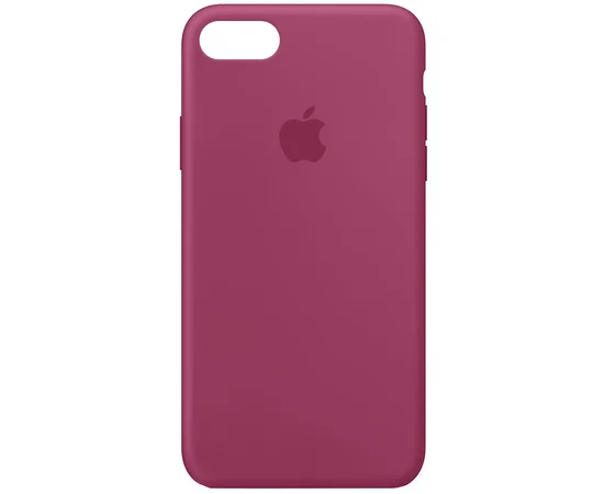 Чехол Silicone Case Full Protective (AA) для Apple iPhone 6/6s (4.7") Малиновый / Pomegranate