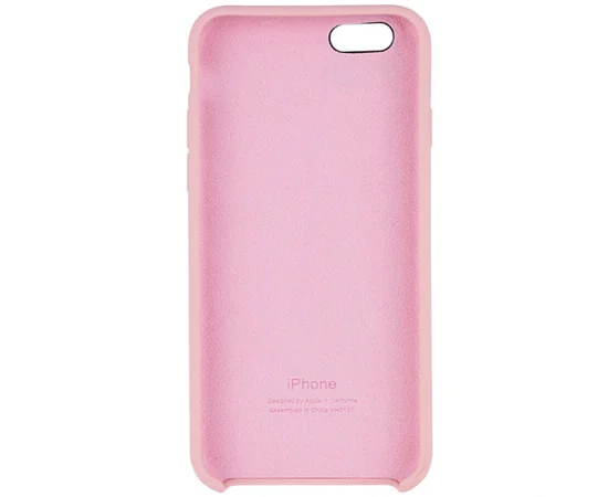 Чехол Silicone case (AAA) для Apple iPhone 6/6s (4.7") Розовый  / Cotton Candy