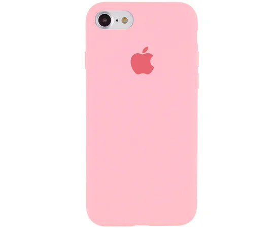 Чехол Silicone Case Full Protective (AA) для Apple iPhone 6/6s (4.7") Розовый / Pink
