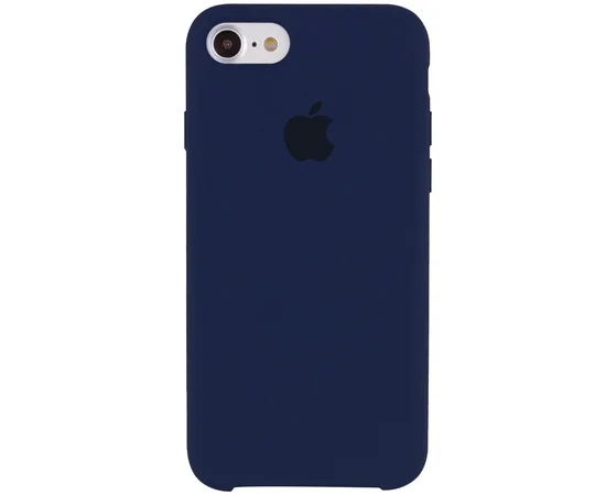 Чехол Silicone Case (AA) для Apple iPhone 6/6s (4.7") Темный Синий / Midnight Blue
