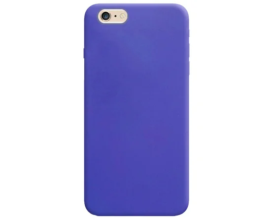Силиконовый чехол Candy для Apple iPhone 6/6s (4.7") Сиреневый