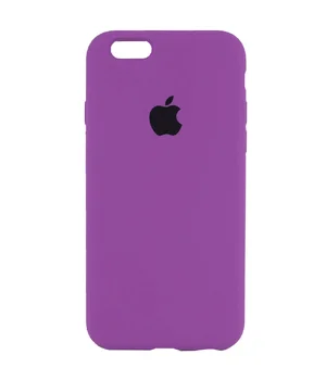 Чехол Silicone Case Full Protective (AA) для Apple iPhone 6/6s (4.7") Фиолетовый / Grape