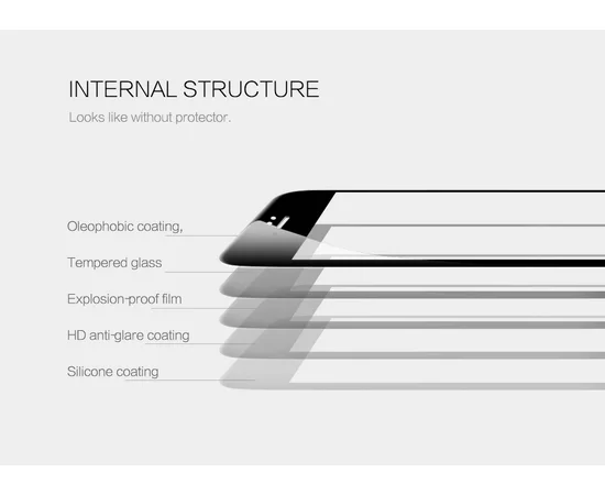 Защитное стекло Nillkin (CP+ max 3D) для Apple iPhone 6/6s (4.7") Черный