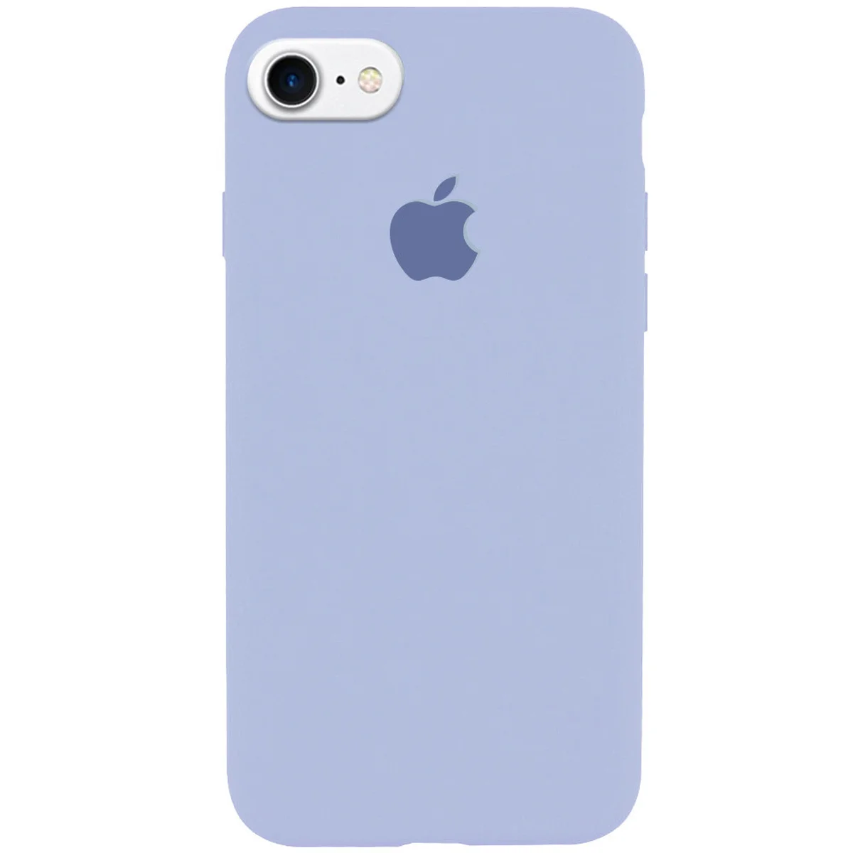 Чохол Silicone Case Full Protective (AA) для Apple iPhone 6 / 6s (4.7 ") Блакитний / Lilac Blue