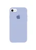 Чехол Silicone Case Full Protective (AA) для Apple iPhone 6/6s (4.7") Голубой / Lilac Blue