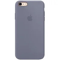 Чехол Silicone Case Full Protective (AA) для Apple iPhone 6/6s (4.7") Серый / Lavender Gray