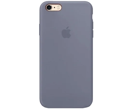 Чехол Silicone Case Full Protective (AA) для Apple iPhone 6/6s (4.7") Серый / Lavender Gray