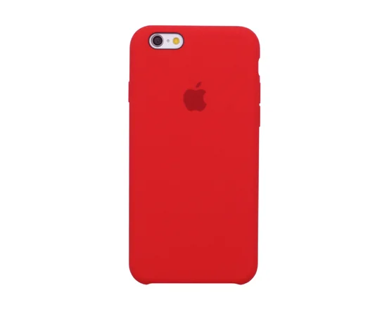 Чехол Silicone case (AAA) для Apple iPhone 6/6s (4.7") Красный / Red